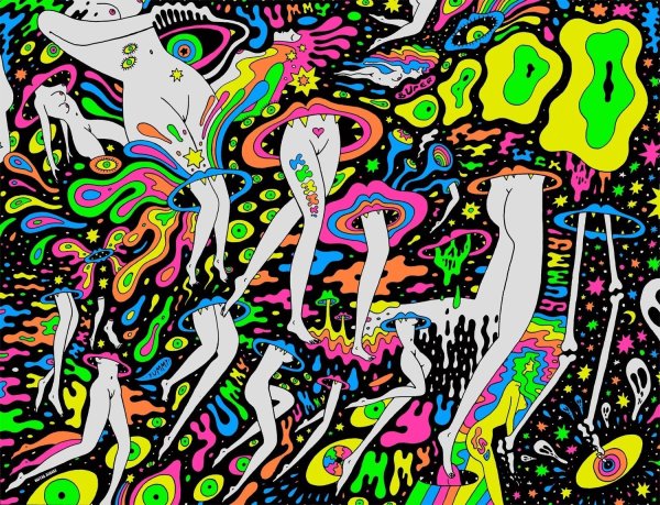 Кислотные узоры