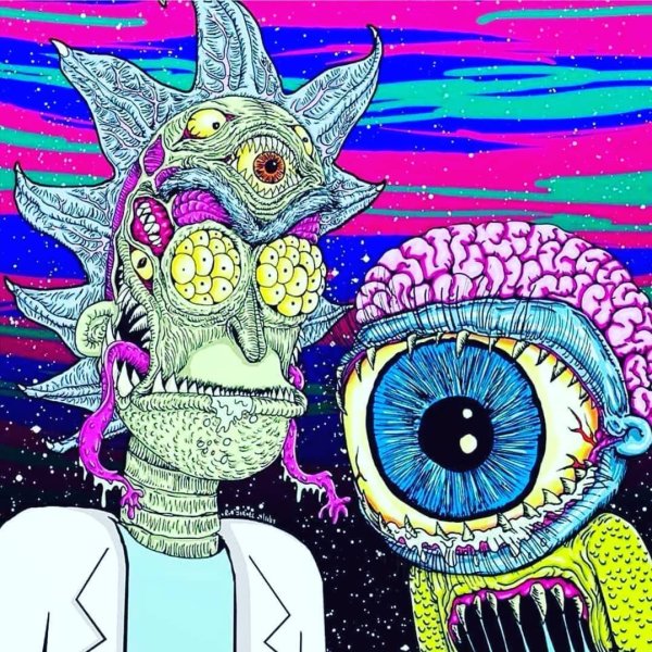 Кислотный аватар