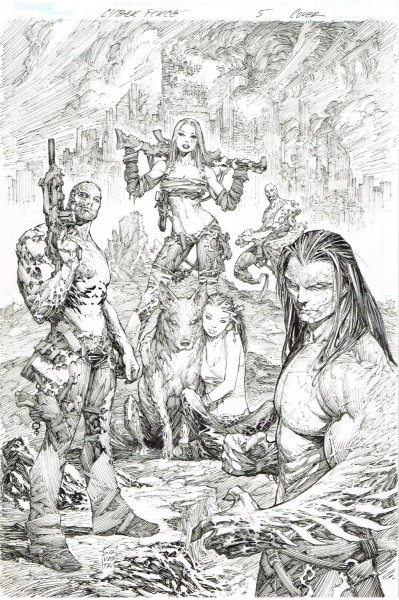 Рисунки девушки и гильотина