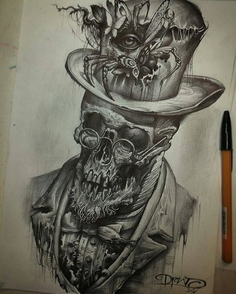 Тату автомобиль эскиз