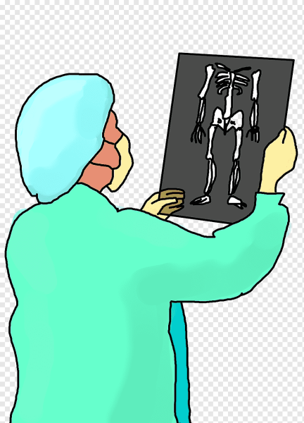 Травматолог с рентгеном