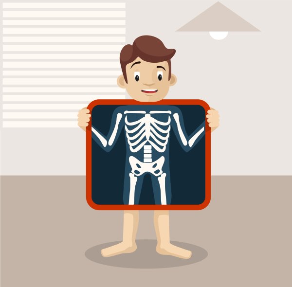 Рентген мультяшный