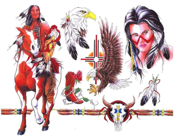 Индейцы тату в неотрадишинал