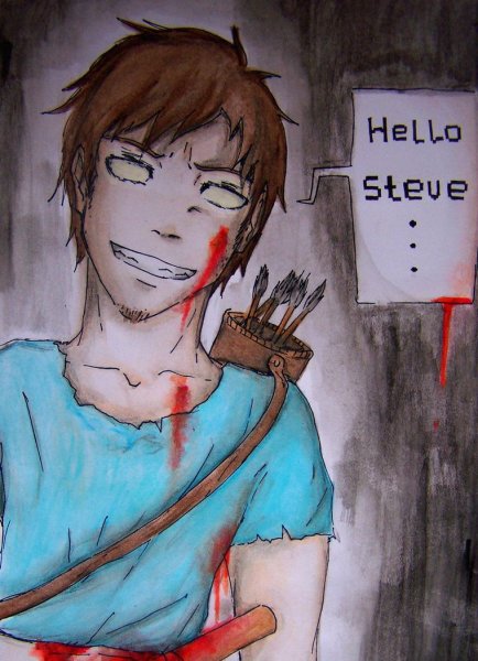 ХЕРОБРИН аниме крипипаста