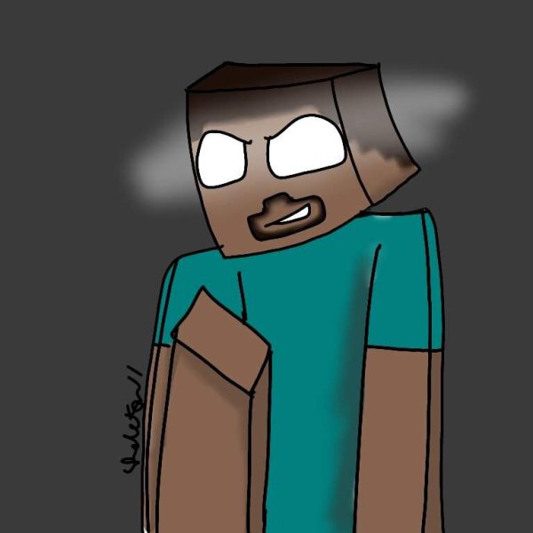 ХЕРОБРИН И Стив в МАЙНКРАФТЕ