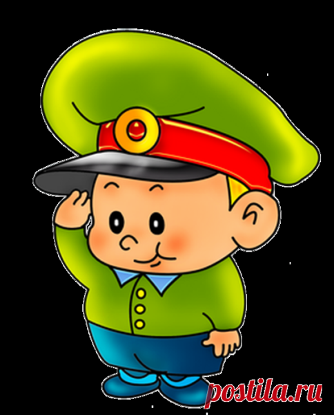 Мультяшка в военной форме