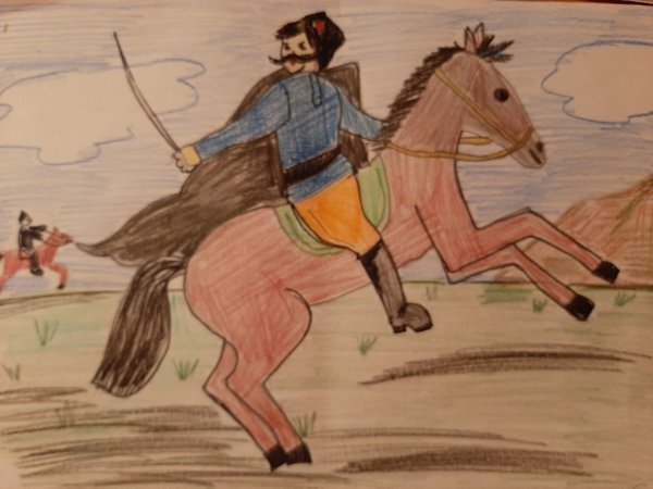 Конкурс рисунков про Чапаева