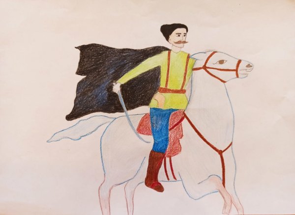 Рисунок Чапаева