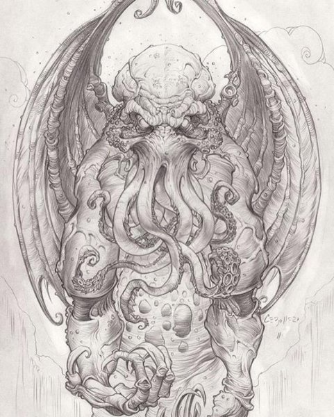 Азатот Лавкрафт тату