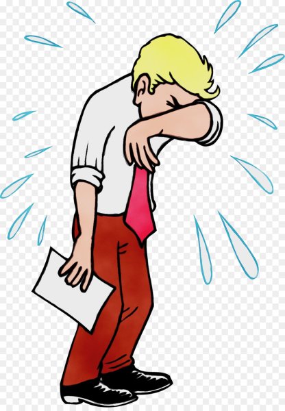 Плачущий работник