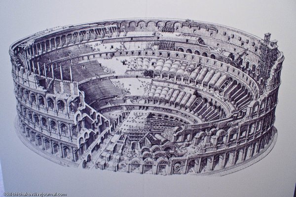 Греция Колизей срисовка