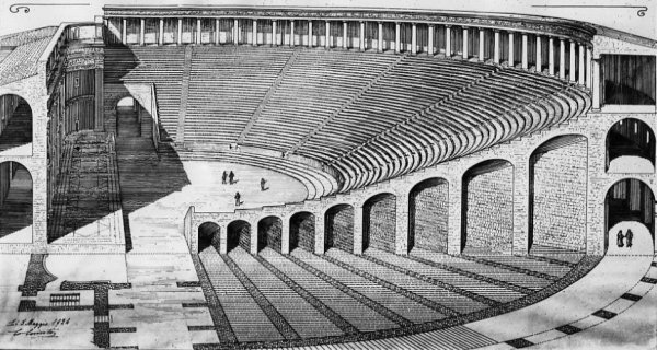 Рим Колизей вектор