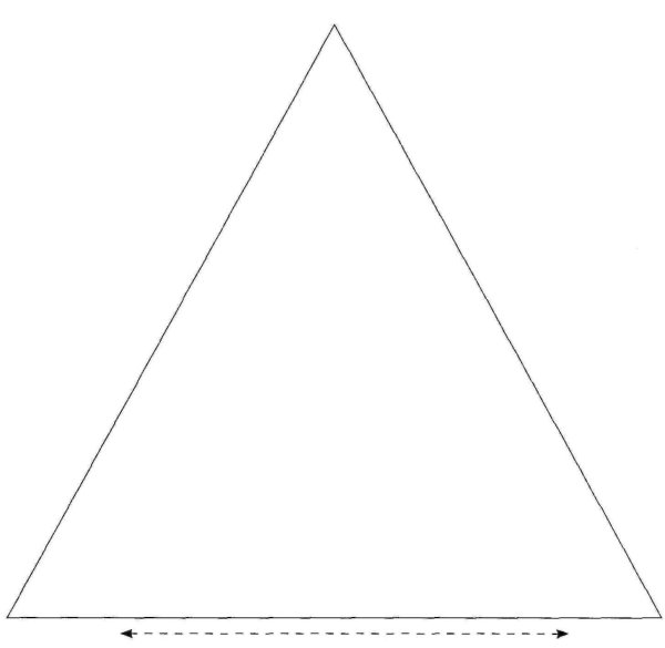 Равносторонний треугольник с углом 60 градусов