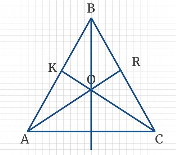 Правильный треугольник рисунок