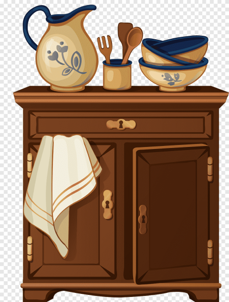 Шкафчик для посуды