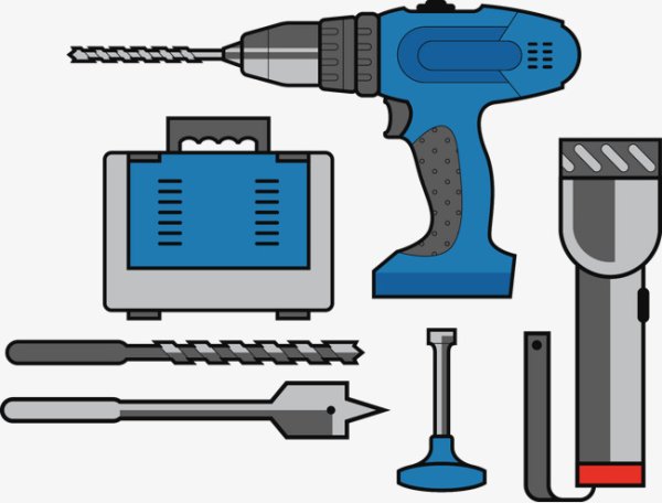 Дрель мультяшный