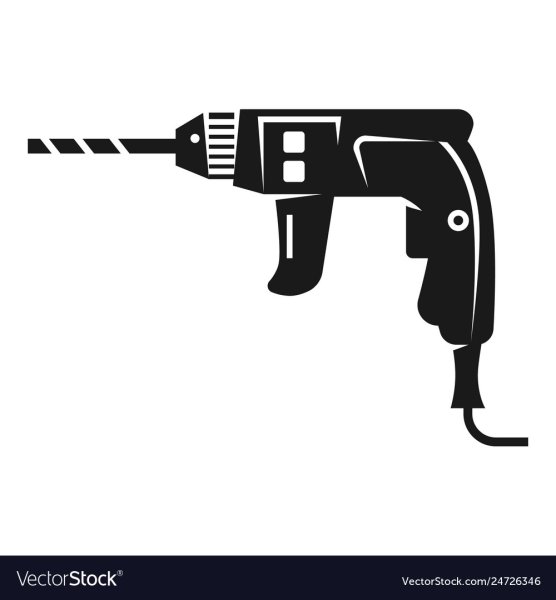 Наклейка дрель