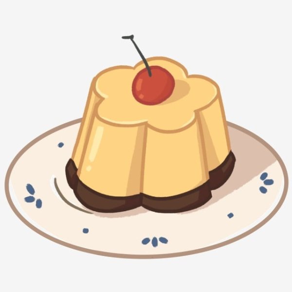 Пудинг мультяшный