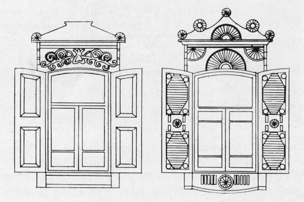 Резные наличники на окна