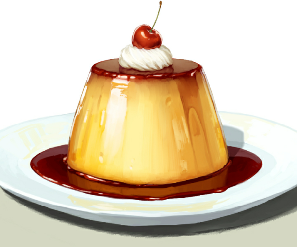 Желе рисунок акварелью