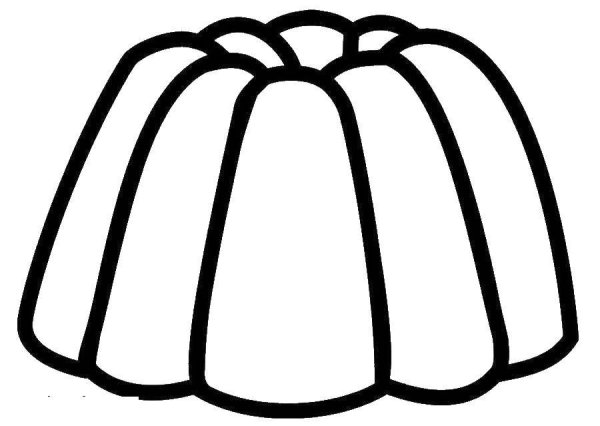 Пудинг мультяшный