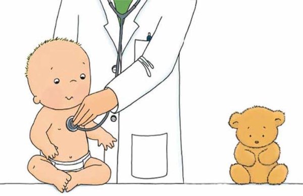 Нарисовать педиатра