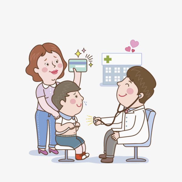 Врач педиатр иллюстрация