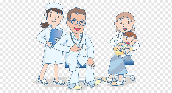 Врач рисунок