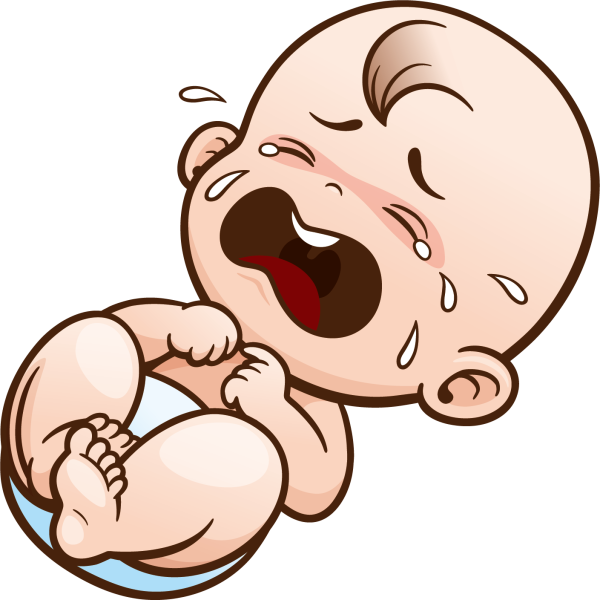 Малыш плачет