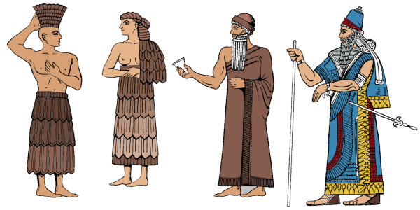 Одежда шумеров Sumerian