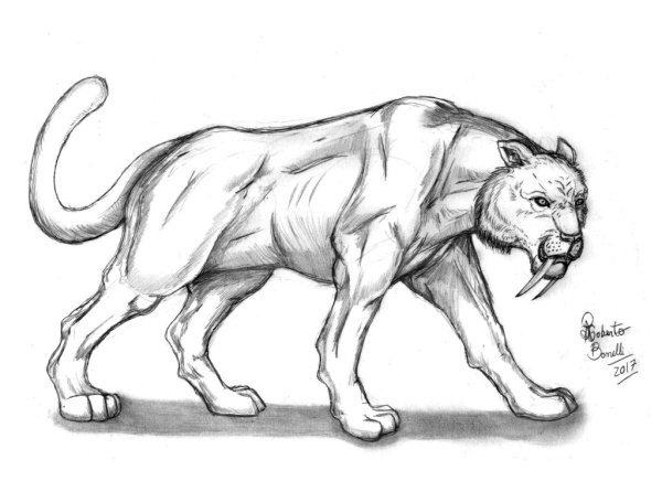 Саблезубый тигр АРК