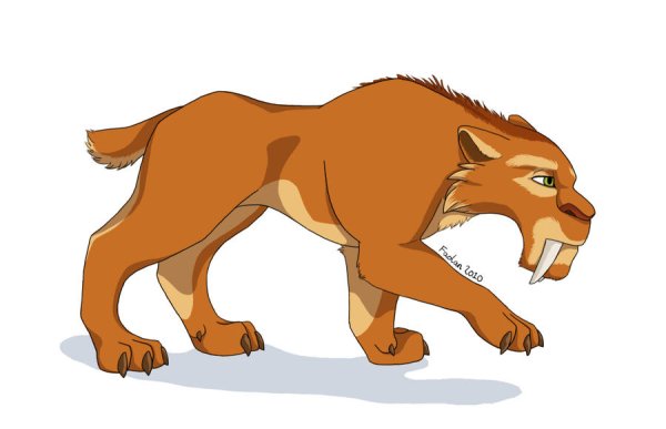 Диего Саблезубый тигр арт