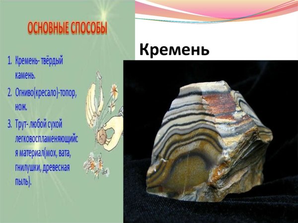 Камень очертание