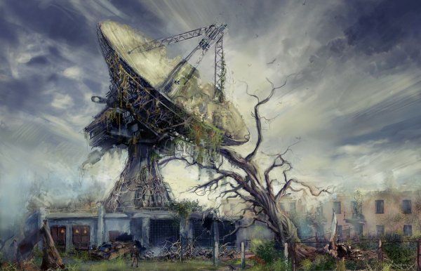 Сталкер база концепт арт