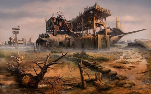 Fallout Art Пустошь