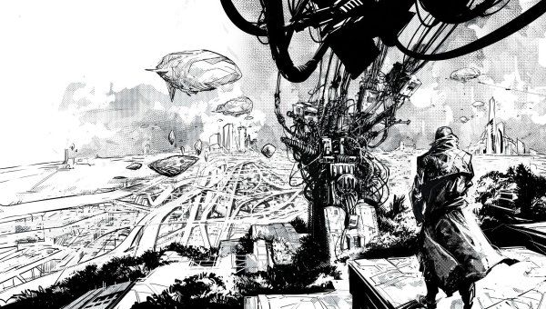 Постапокалипсис черно белое