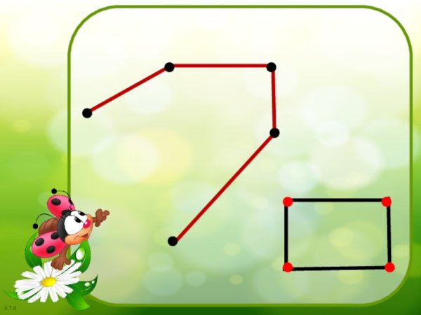 Замкнутая и незамкнутая ломаная линия 1 класс