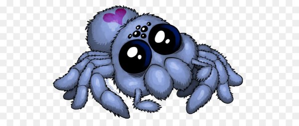 Паучок мультяшный