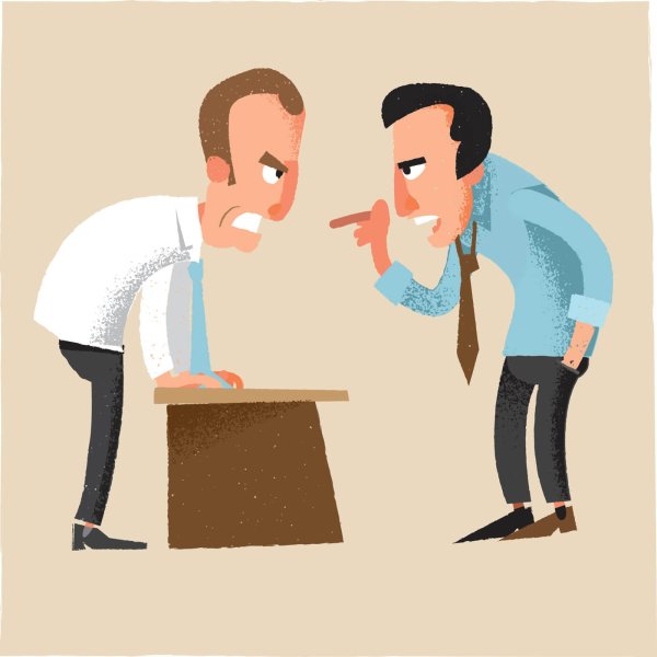 Споры людей