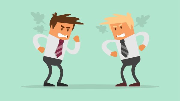 Конфликт человечки