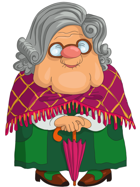 Бабка мультяшная