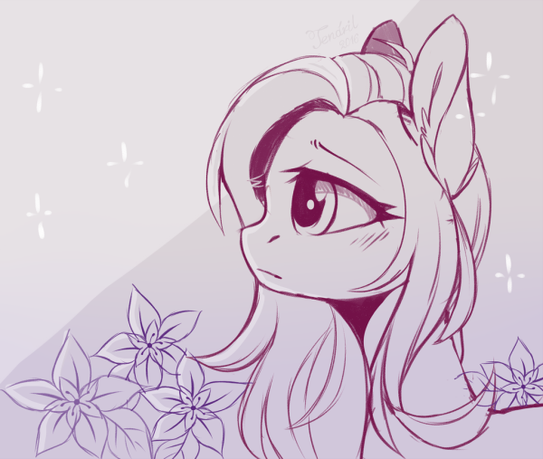 Рисунки для срисовки пони