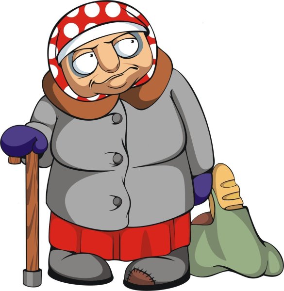 Бабка мультяшная