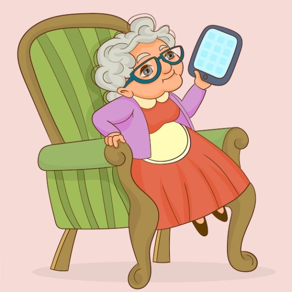 Мультяшные бабушки