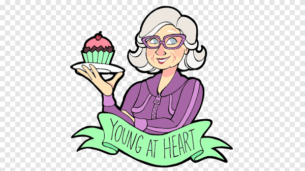 Grandmother на прозрачном фоне