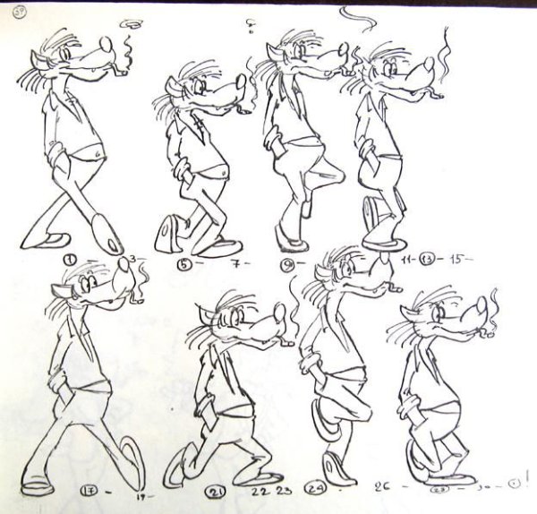 Мультипликация карандашом