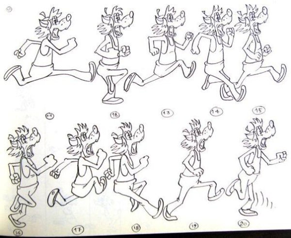 Раскадровка советского мультфильма