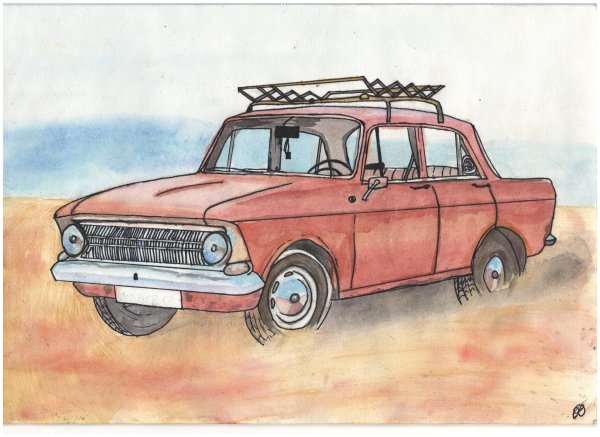 Москвич 412 рисунок