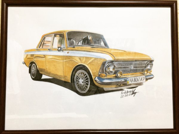 Рисунок Москвич ИЖ 412