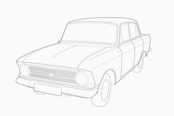 Москвич 408 рисунок